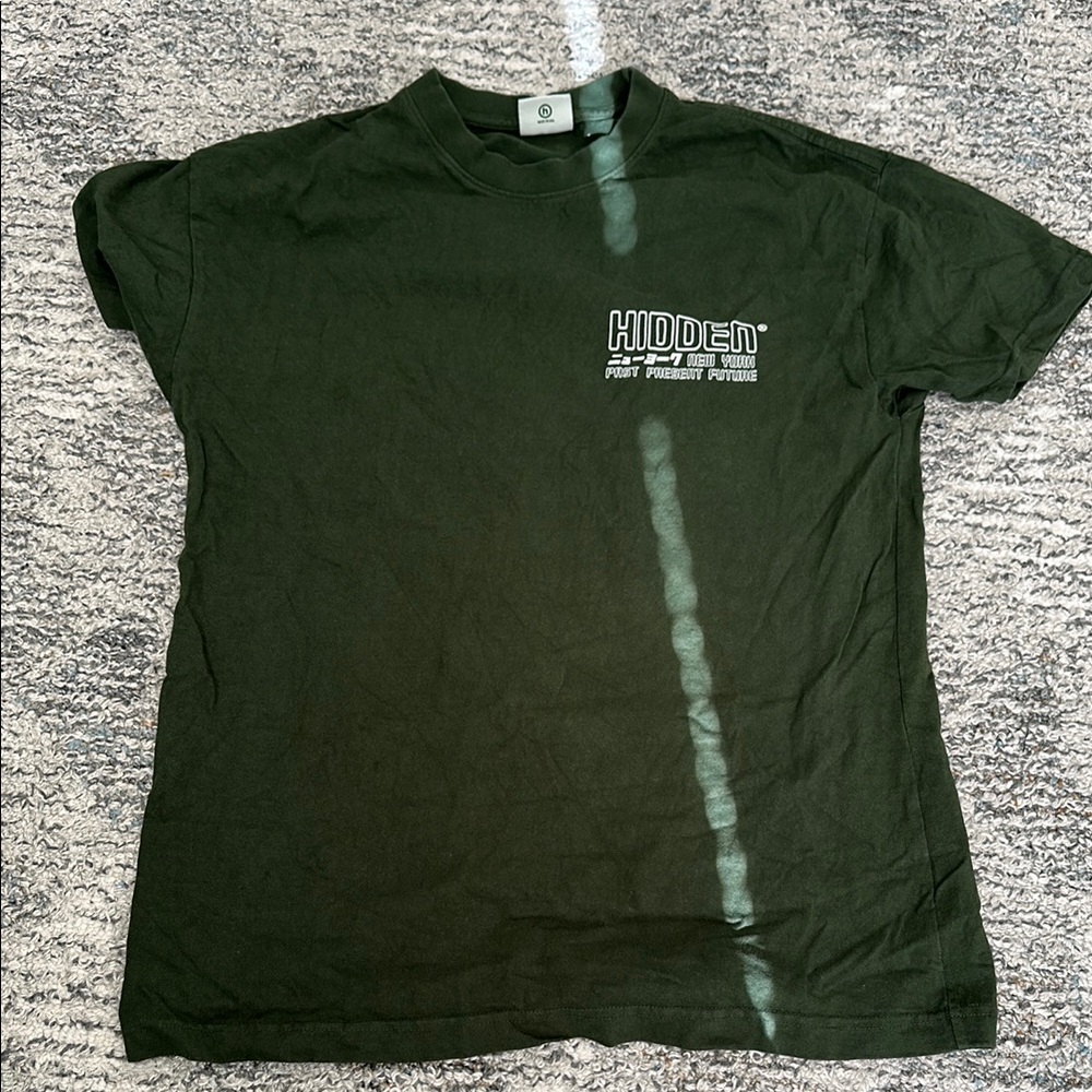 Hidden NY Forest Green Logo T-Shirt - Size M